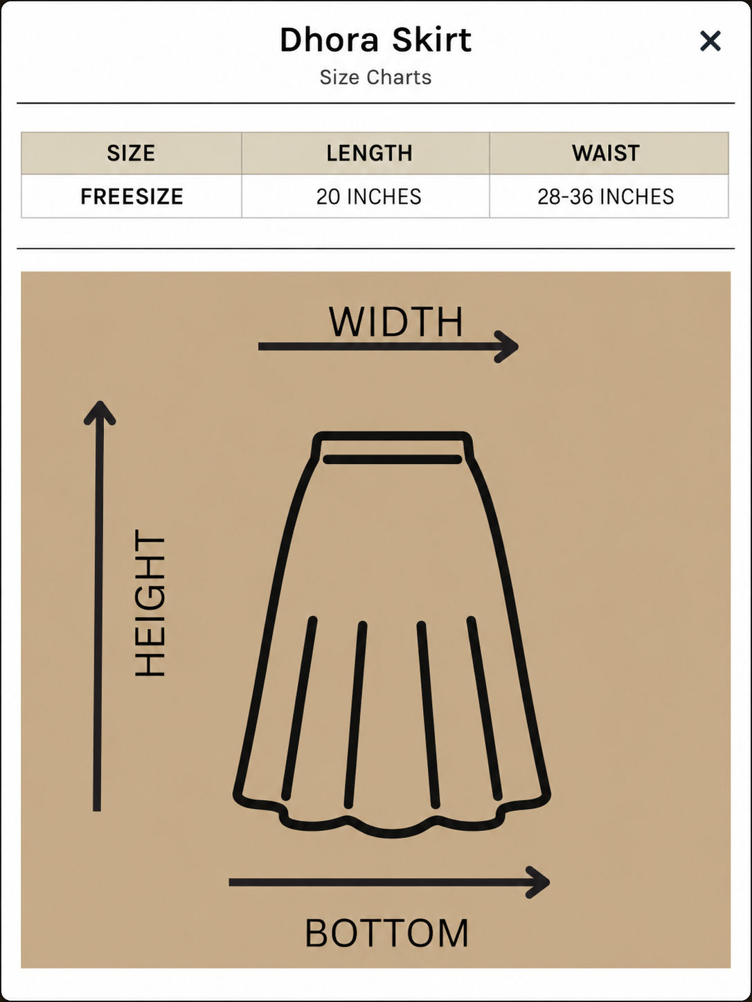 Dhora Skirt